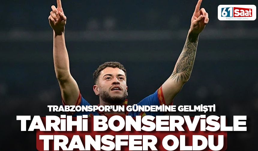 Romulo tarihi bonservisle transfer oldu!