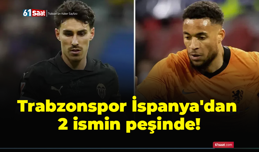 Trabzonspor İspanya'dan 2 ismin peşinde!