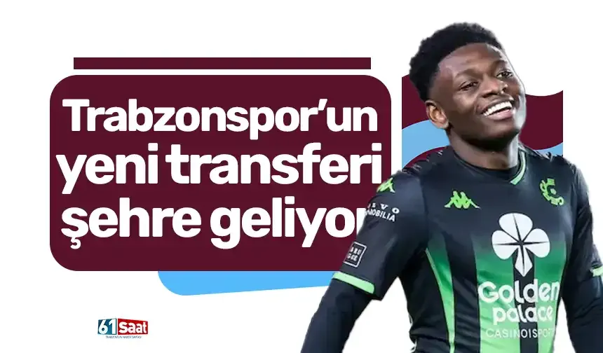 Trabzonspor’un yeni transferi Kazeem Olaigbe şehre geliyor!