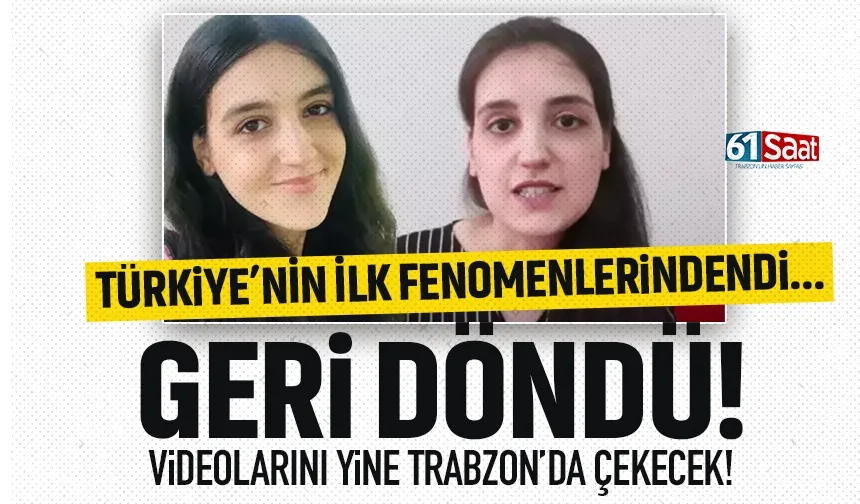 Türkiye'nin fenomenlerindendi! Trabzon Banu Berberoğlu geri döndü...