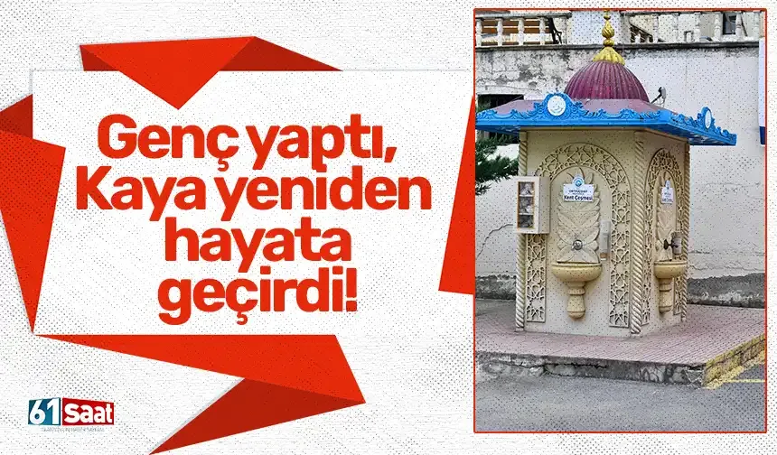 Genç yaptı, Kaya yeniden hayata geçirdi!
