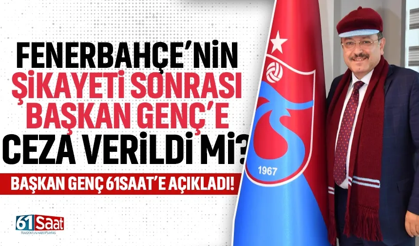 Fenerbahçe'nin şikayeti sonrası Ahmet Metin Genç'e ceza verildi mi? Belli oldu...