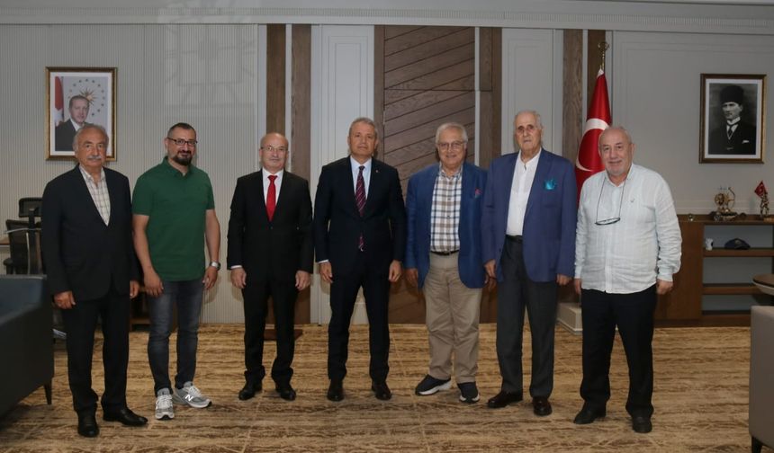 Trabzon Emniyet Müdürü Ali Loğoğlu'na hayırlı olsun ziyareti!
