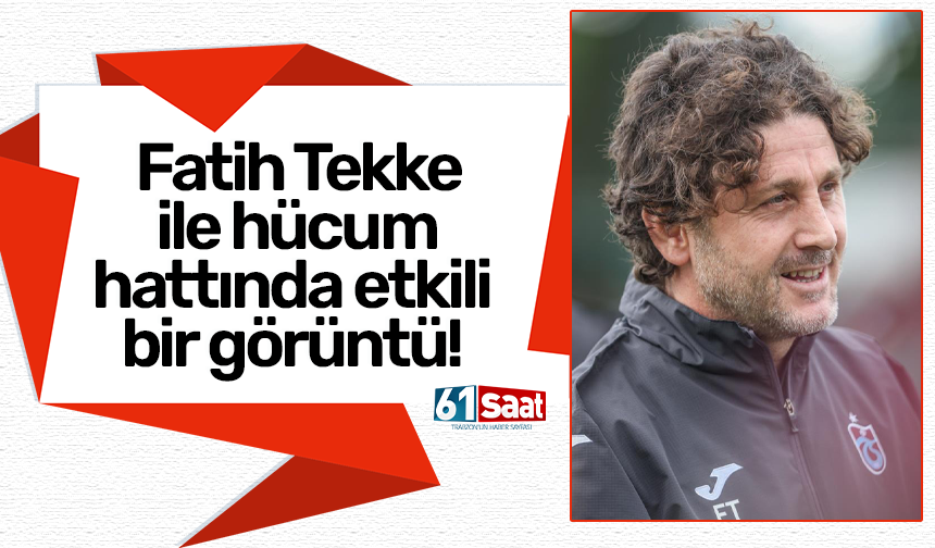 Fatih Tekke ile hücum hattında etkili bir görüntü!