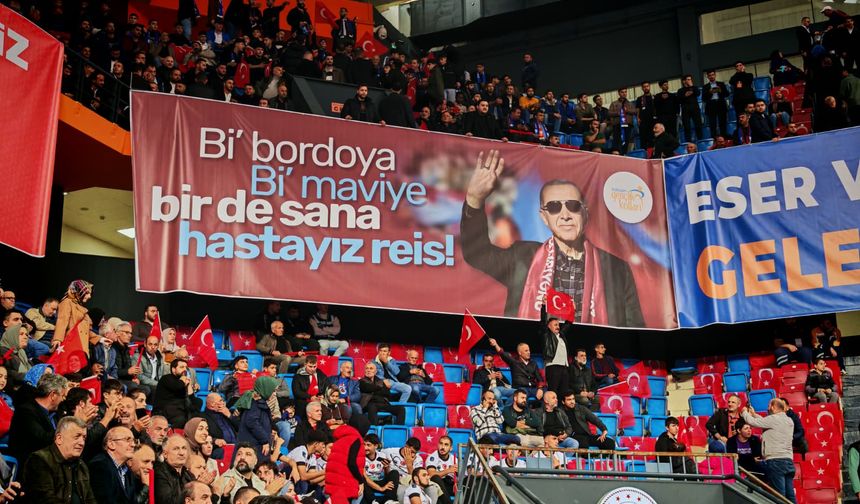 Cumhurbaşkanı Erdoğan Trabzon'a geldi