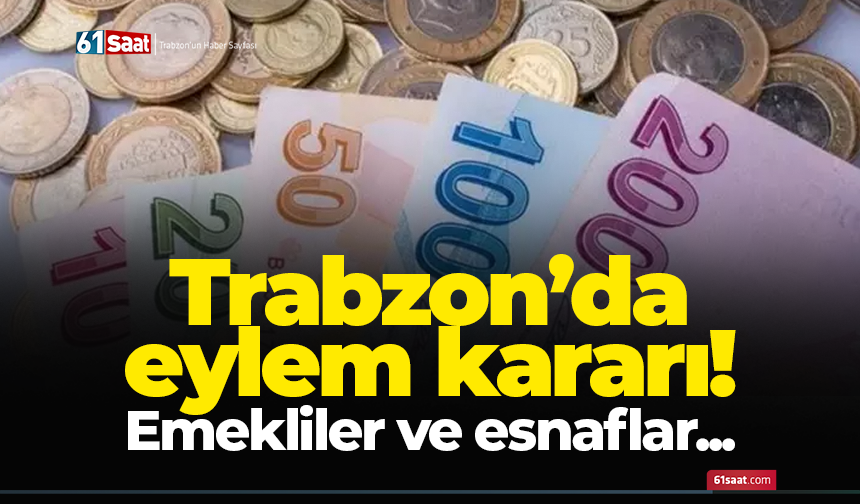 Trabzon'da eylem kararı! Susamayız, geri çekilemeyiz