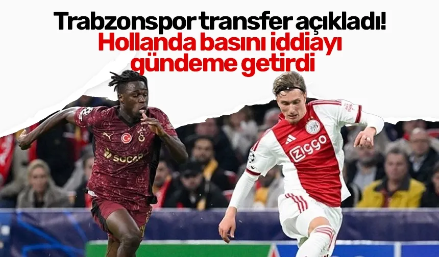Trabzonspor transfer açıkladı! Hollanda basını iddiayı gündeme getirdi