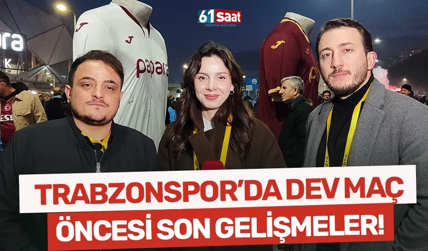 Trabzonspor'da Beşiktaş karşılaşması öncesi son gelişmeler!