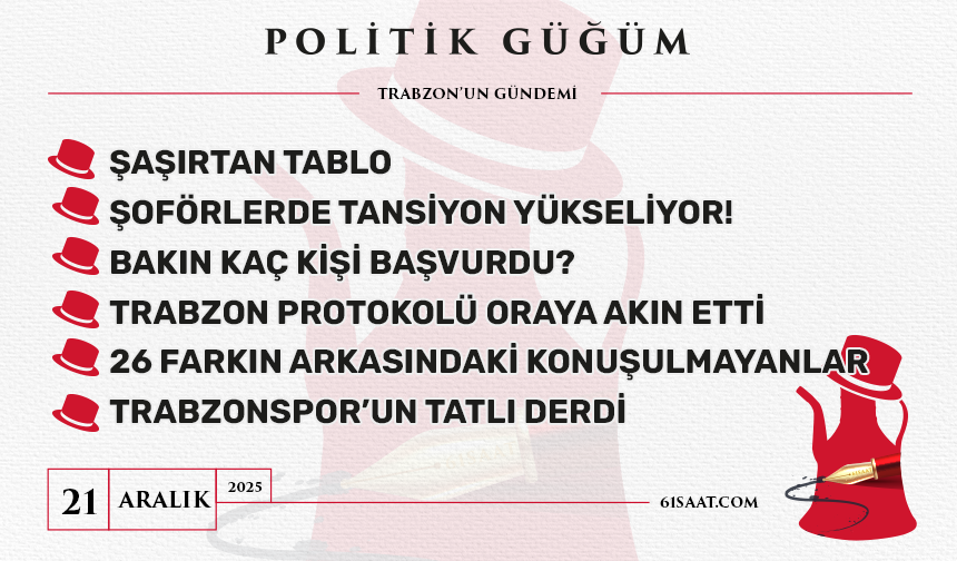 Politik Güğüm - 21 Aralık 2025