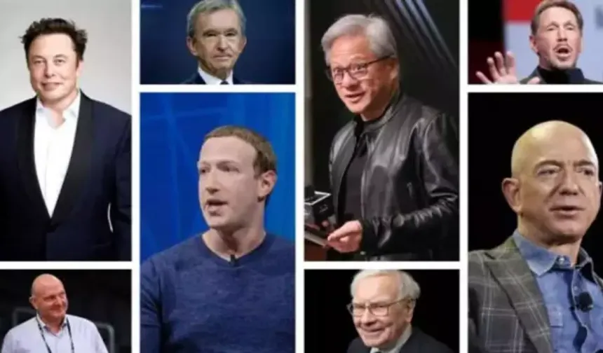 Dünyanın en zengin 10 insanının serveti açıklandı