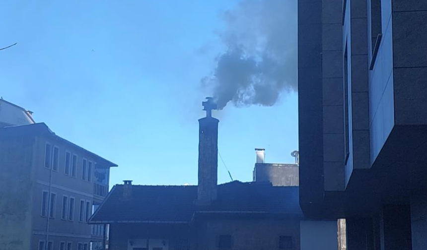 Rize'de baca yangını paniğe neden oldu