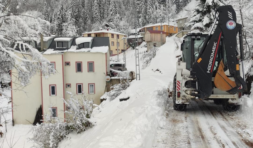 Doğu Karadeniz’e beyaz ziyaret!