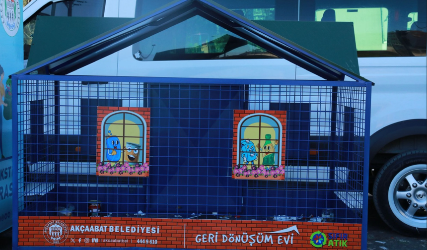 Akçaabat’ta geri dönüşüm devrimi başladı!