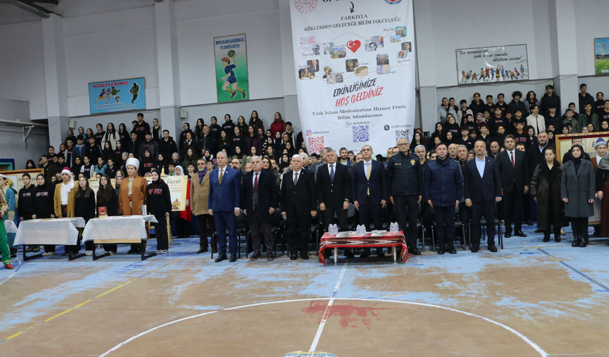 Trabzon'da Of'ta bilim sergisi açıldı