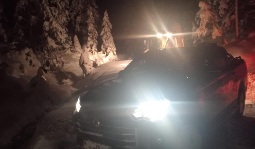 Bölgemizde korkutan olay! Yaylada mahsur kaldılar…