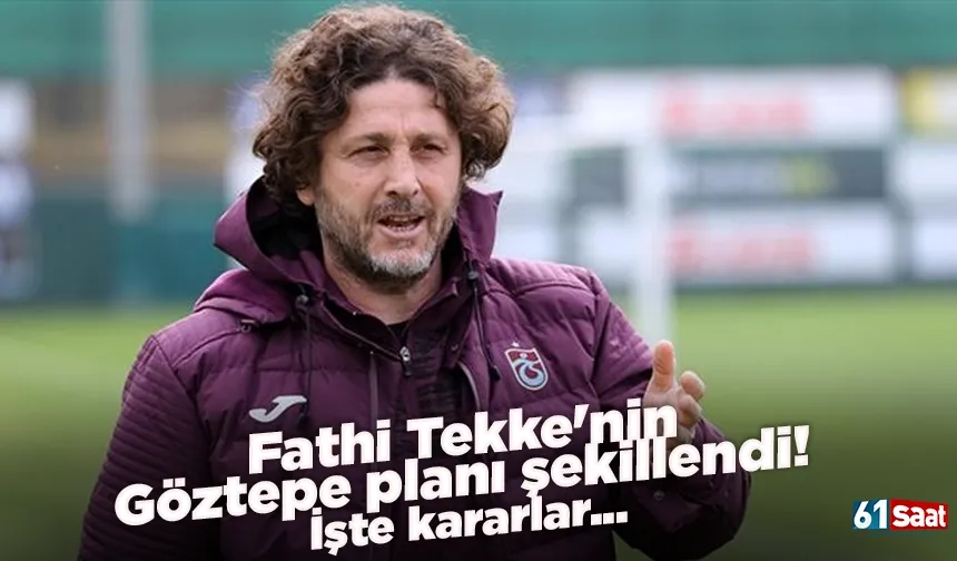 Fathi Tekke'nin Göztepe planı şekillendi! İşte kararlar...