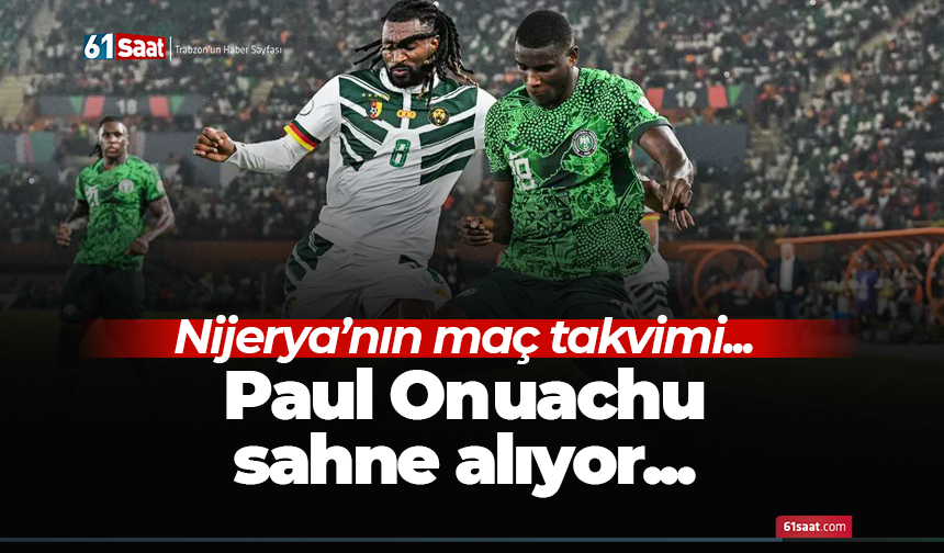 Paul Onuachu sahne alıyor!