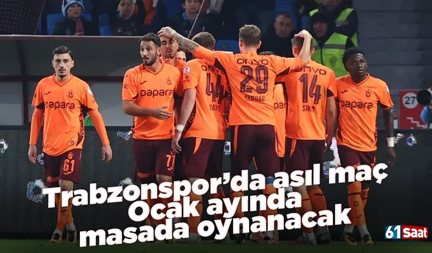 Trabzonspor’da asıl maç Ocak ayında masada oynanacak