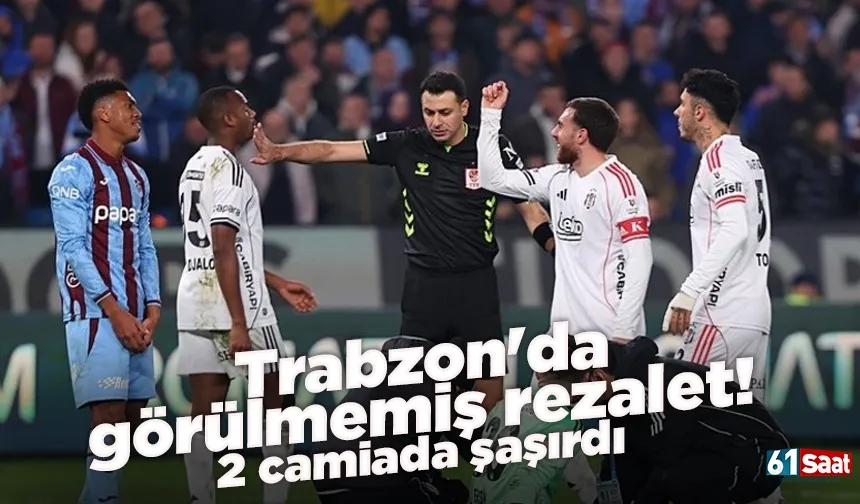 Trabzon'da görülmemiş rezalet! 2 camia da şaşırdı