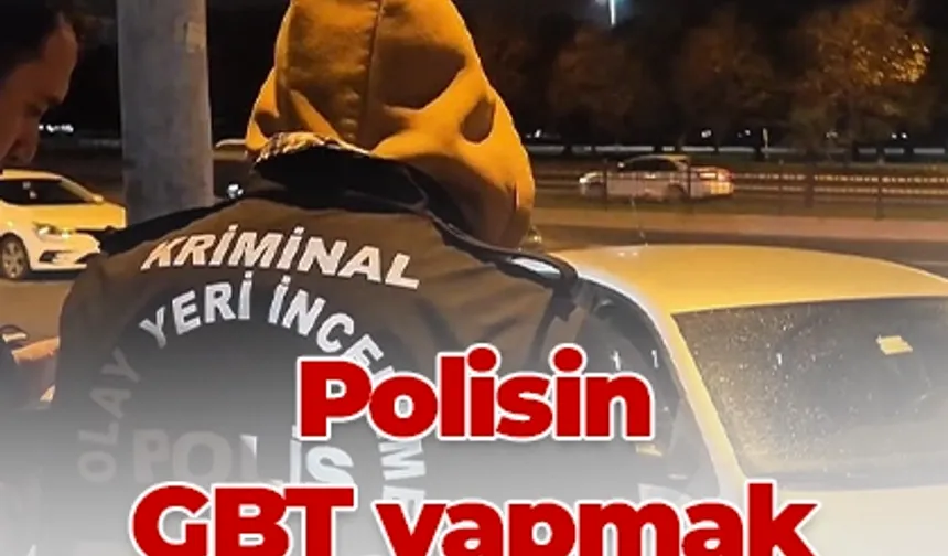 Polisin GBT yapmak istediği araçtan ceset çıktı!