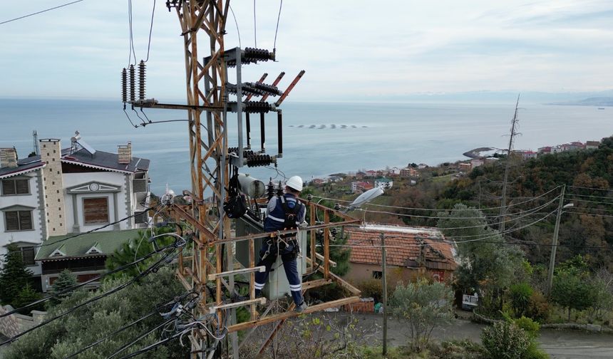 Trabzon’da yetkisiz müdahaleler elektriği kesti! 10 Ayda 1 bin 469 kesinti