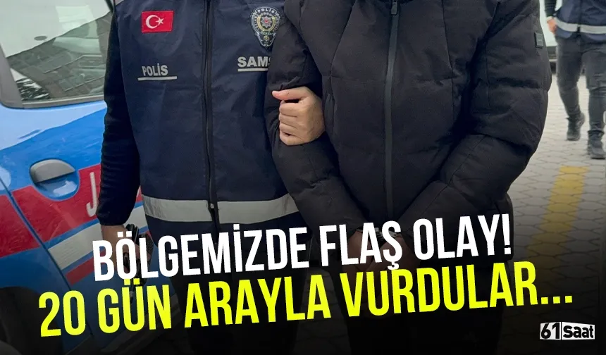 Bölgemizde flaş olay! 20 gün arayla birbirlerini vurdular...