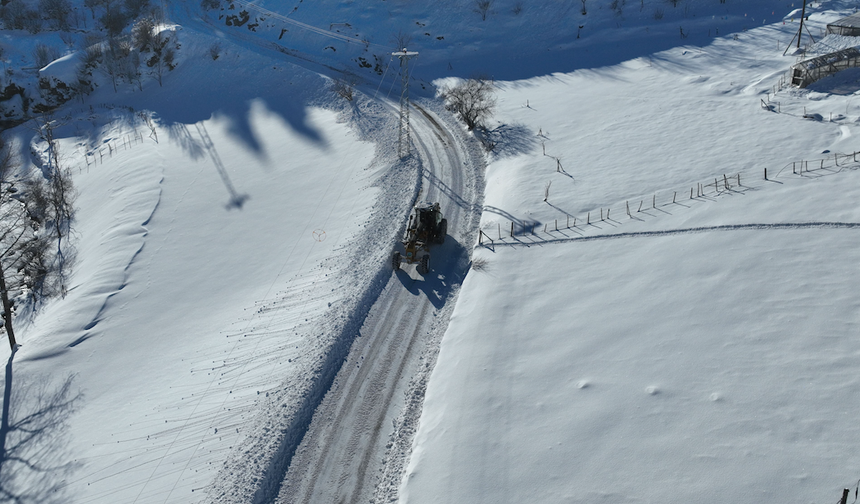 Kış turizmi için yayla yolları açık tutuluyor