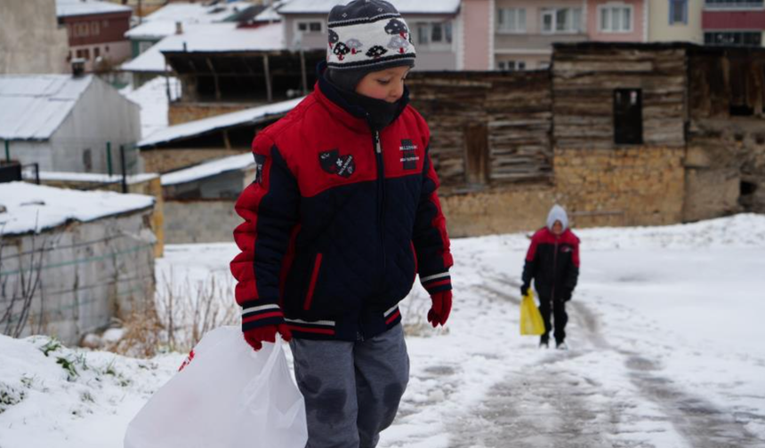 Bayburt’ta kuvvetli kar yağışı ve rüzgâr bekleniyor