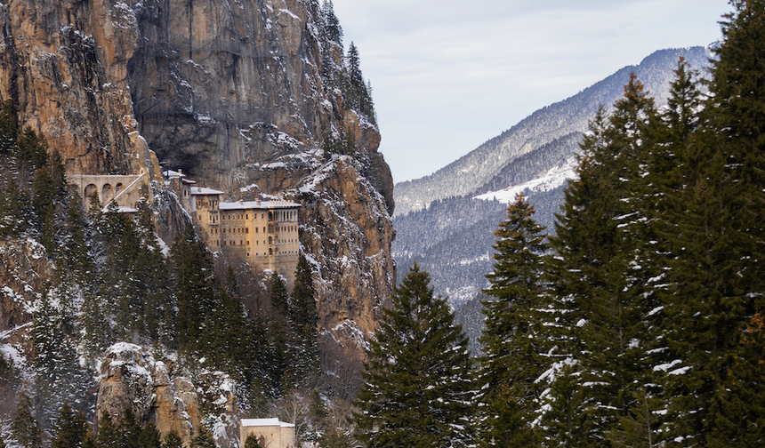 Sümela Manastırı’nda ziyaretçi rekoru
