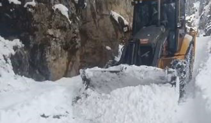 Artvin’de kar ulaşımı vurdu: 120 köy yolu kapalı