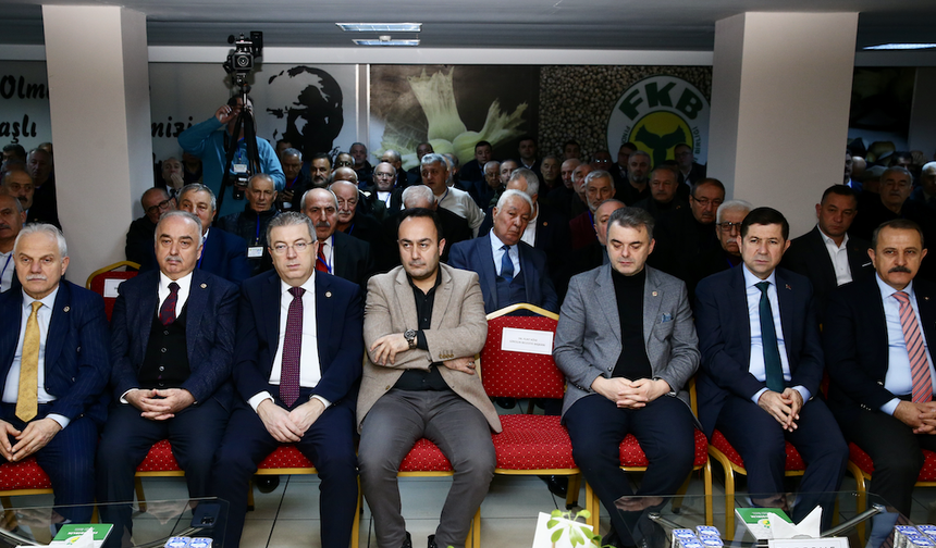 Fiskobirlik olağan mali genel kurulu Giresun’da yapıldı