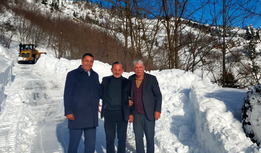 Yakup Turgut’tan yoğun kar mesaisi…