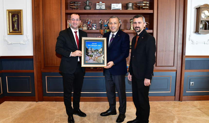 Başkan Ekim’den Vali Şahin’e hayırlı olsun ziyareti