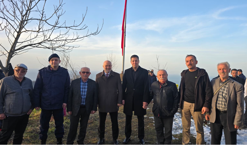 Çarşıbaşı Kadıköy Dua Tepesi'nde anlamlı tören