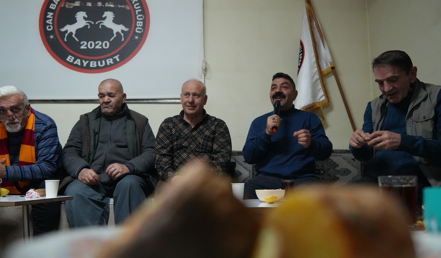 Bayburt’un yöresel lezzeti tel helvası gençleri ve yaşlıları aynı sofrada buluşturdu