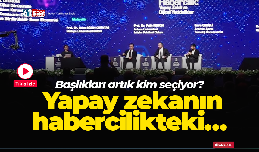 Başlıkları artık kim seçiyor? Yapay zekanın habercilikteki…