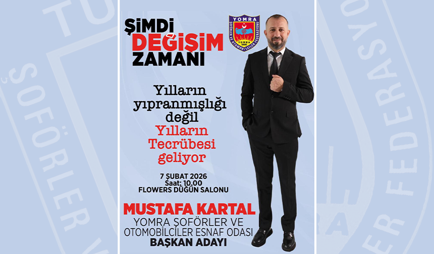 Şimdi değişim zamanı!
