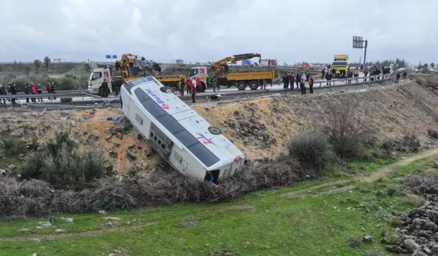 Otobüs kazasının nasıl olduğu ortaya çıktı!