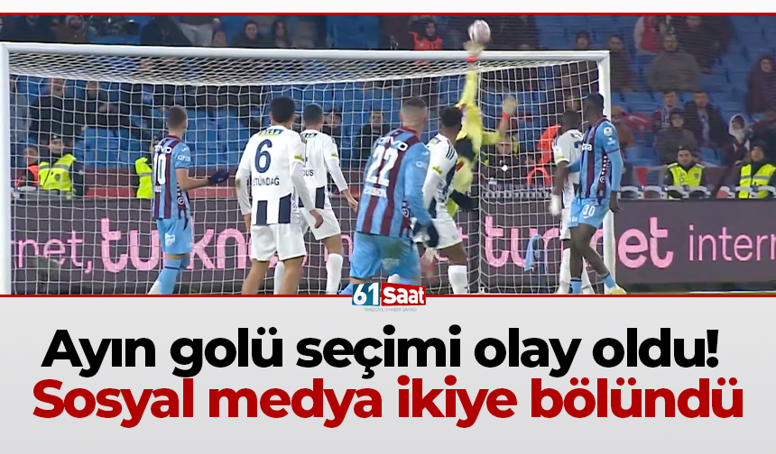 Ayın golü seçimi olay oldu! Sosyal medya ikiye bölündü