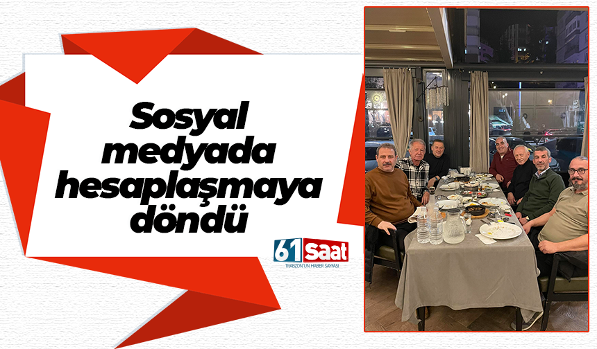 Sosyal medyada hesaplaşmaya döndü