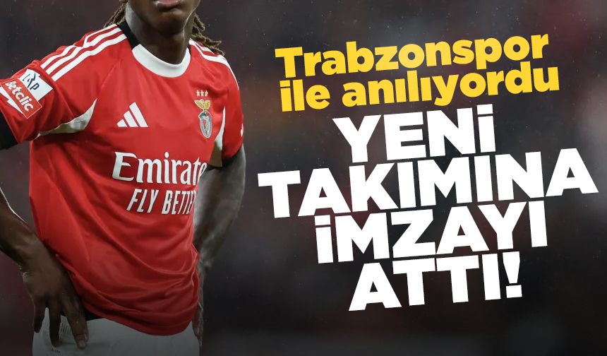 Trabzonspor ile anılıyordu! Bakın nereye transfer oldu?