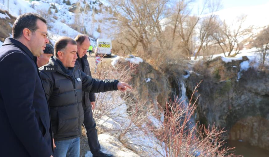 Turizme kazandırılması planlanan Sırakayalar Şelalesi'nde çalışma başlatılacak