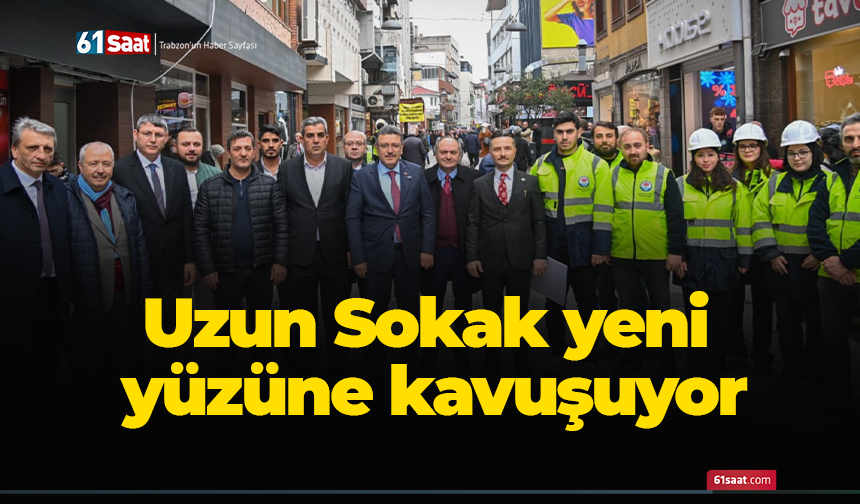 Uzun Sokak yeni yüzüne kavuşuyor