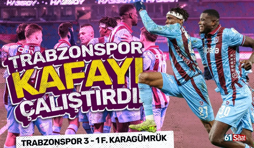 CANLI ANLATIM | Trabzonspor 0-0 Fatih Karagümrük