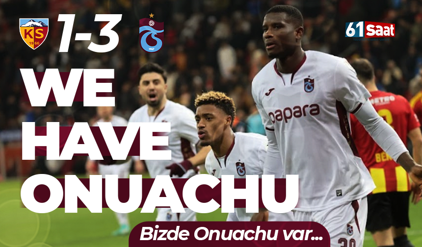 CANLI ANLATIM | Kayserispor - Trabzonspor