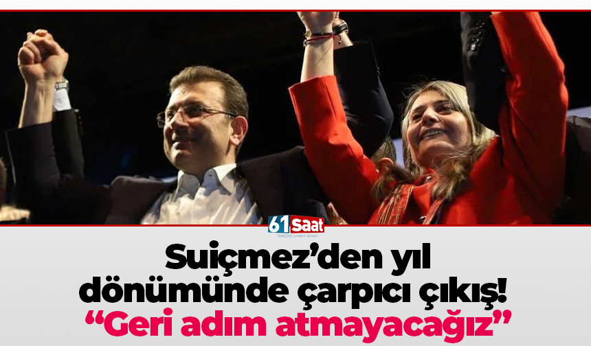 Suiçmez’den yıl dönümünde çarpıcı çıkış! “Geri adım atmayacağız”