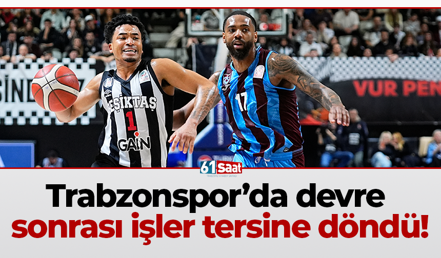 Trabzonspor’da devre sonrası işler tersine döndü!