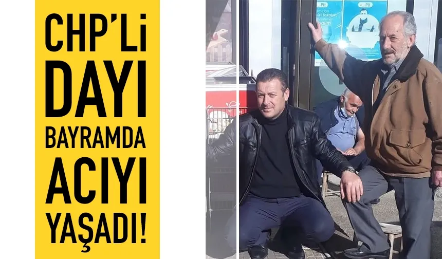 Trabzon'da CHP'li Meclis Üyesi Bayramda acıyı yaşadı...
