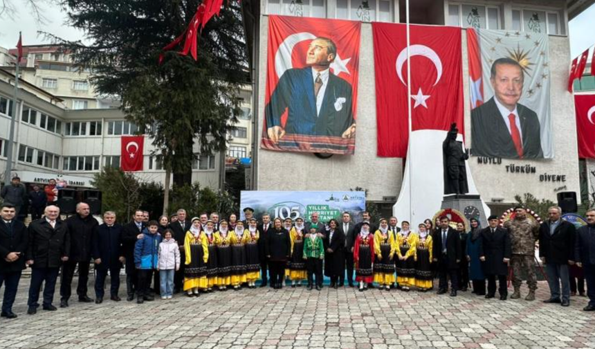 Artvin’in kurtuluşunun 105. yılı kutlamaları
