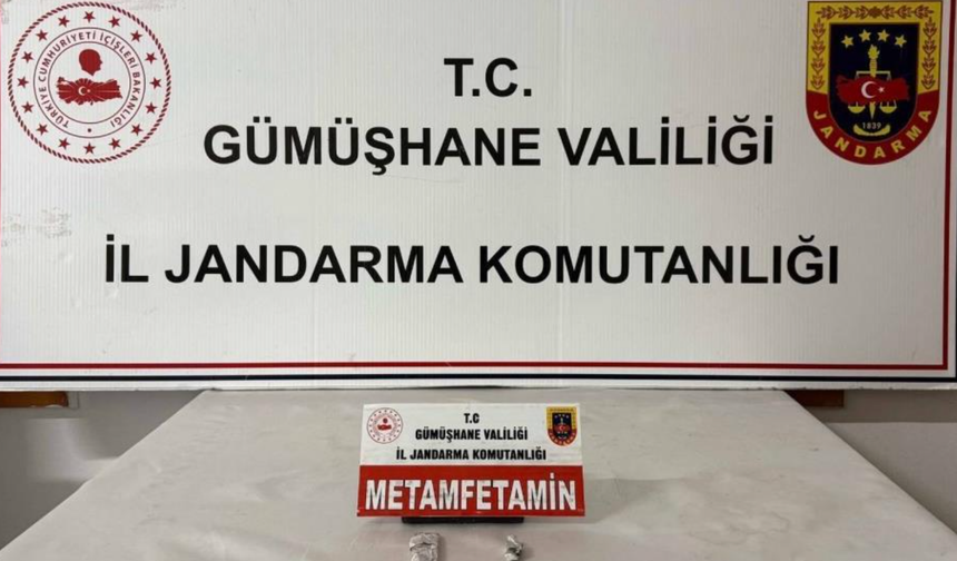Gümüşhane’de uyuşturucu operasyonlarında iki şüpheli yakalandı